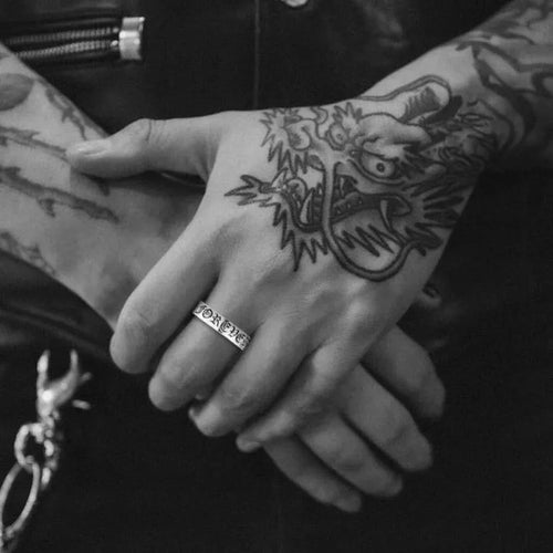 Chrome-Hearts 6MM CHROME HEARTS FOREVER RING – SPACER 5